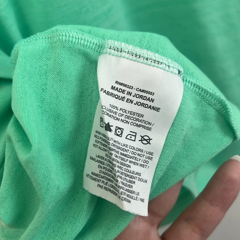 Nike Green Tank Top - 4XL - Picture 6 of 6
